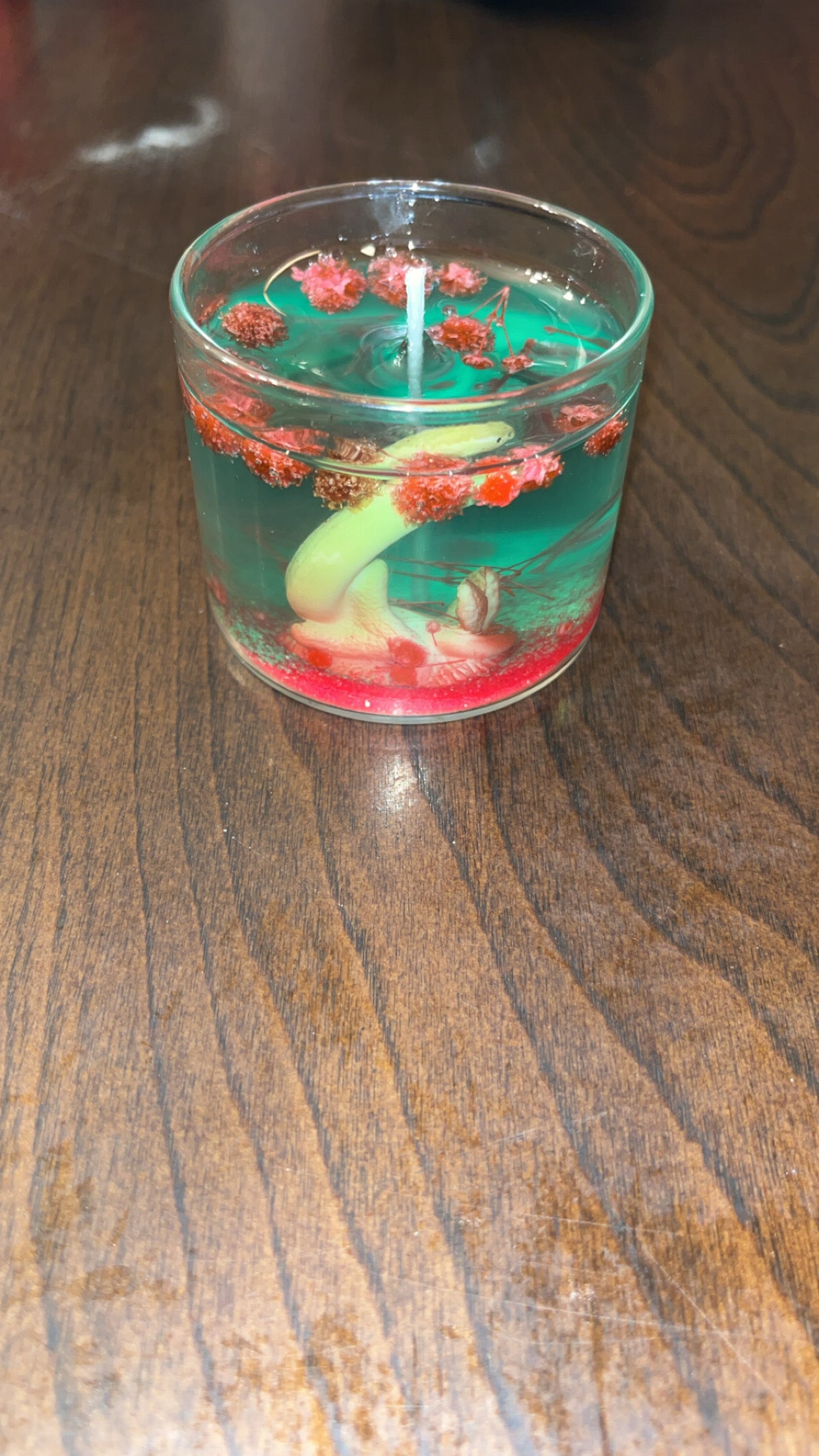 Gel Eal Flower pedal Candle